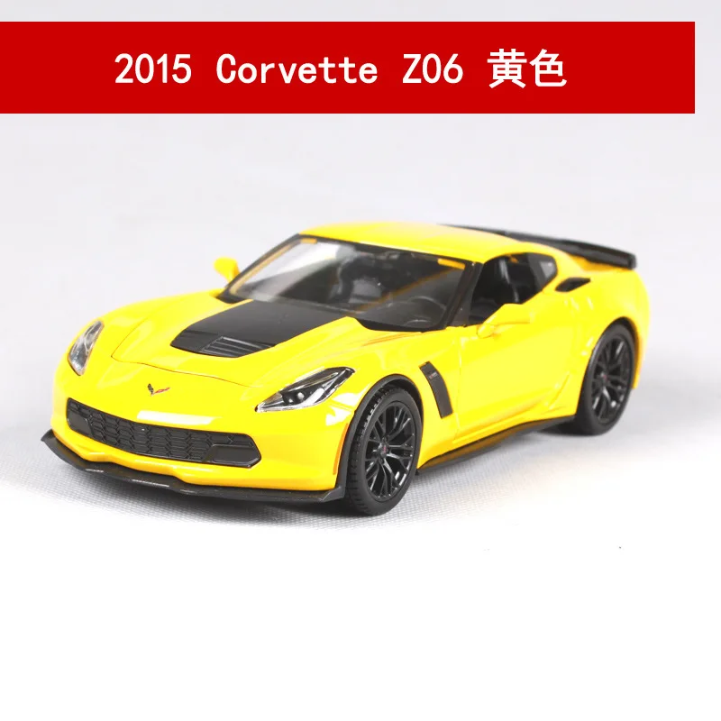Maisto 1:24 спортивный автомобиль Chevrolet Corvette/Camaro Коллекционное издание металлическая литая модель автомобиля детские игрушки подарок