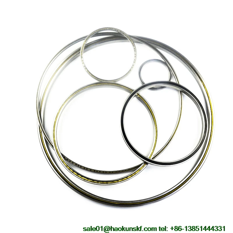 

KD160AR0/KD160CP0/KD160XP0 Thin Section Ball Bearing (16x17x0.5 in)(406.4x431.8x12.7 mm) Open Type Ball bearing