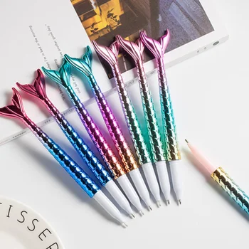 

50Pcs Kawaii Ballpoint Pen Mermaid Sea-Maid Pen Cute School Office Writing Supplies Fashion