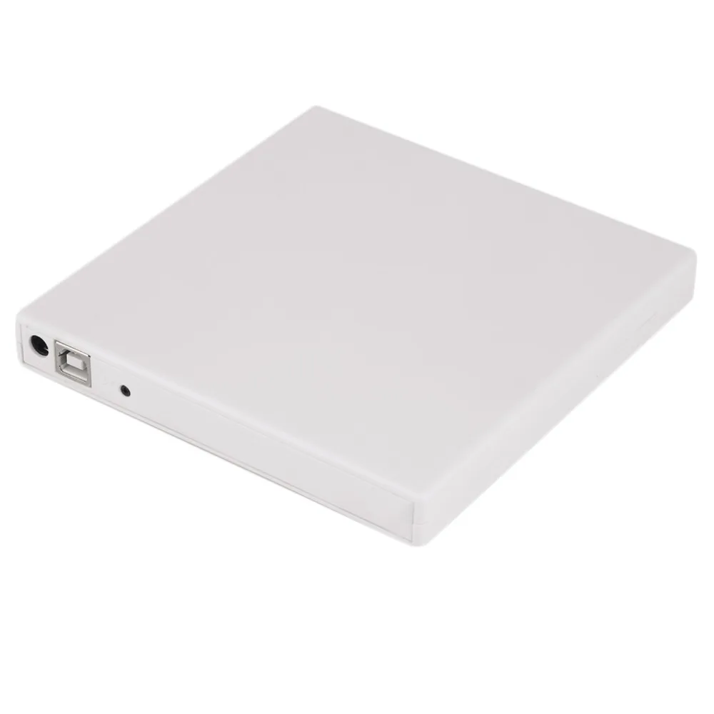 Черный USB 2,0 внешний CD+-RW DVD+-RW DVD-RAM Пишущий привод для портативных ПК
