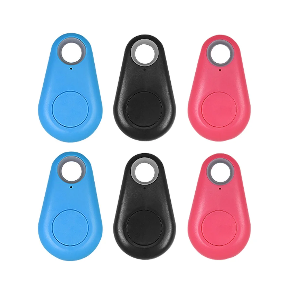 Rastreador GPS inteligente para mascotas, con etiqueta de alarma antipérdida, bolsa de seguidor Bluetooth inalámbrico, BILLETERA, localizador de llaves de teléfono, alarma de Antipérdida, 6 uds.