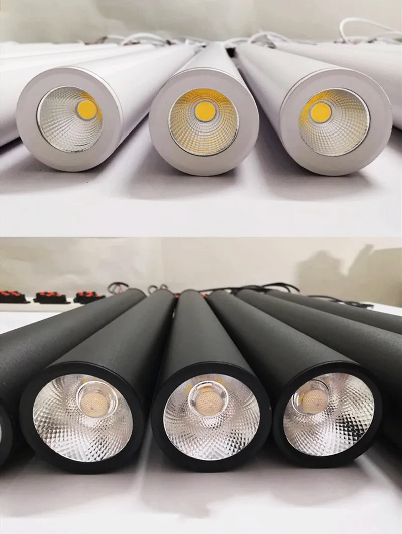 Led Pendant Lamp Long Tube lamp Kitchen Island Dining Room Shop Bar Decoration Cylinder Pipe Hangin - 4000128385928