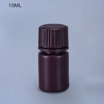 

10ml Plastic Small Empty Bottle Polypropylene Food Grade Material Container for Liquid, Emulsion, Oil,100PCS/lot
