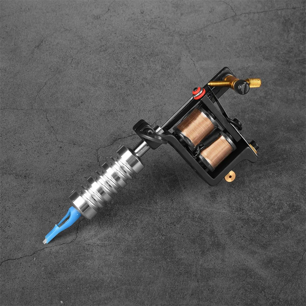 Coil Tattoo Machine  12 Wrap Coils For Liner Shader Iron Tattoo Supplies