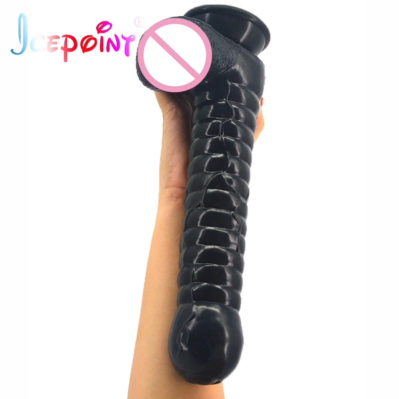 28.5*5.3cm Long Dildo Phimosis Penis Silicone Anal Plug Realistic Phallomimeter for Women Gay Men Lesbian Sex Toy Cock Dick