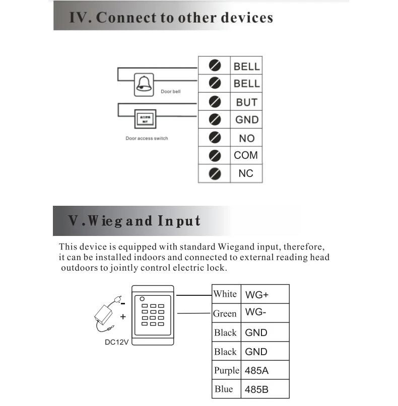 Биометрический контроль доступа к отпечаткам пальцев время посещаемости RFID Блокировка паролем управление офисный замок доступа Интегрированная машина