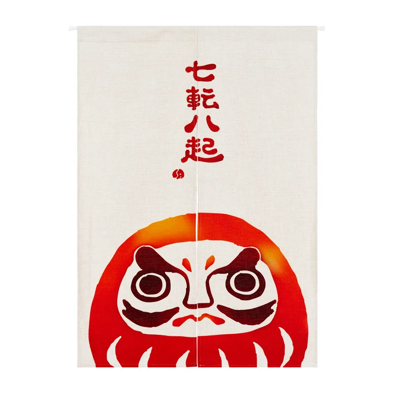

Japanese Curtain Noren Half Curtain Living Room Porch Feng Shui Door Curtain Bedroom Bathroom Partition Curtain Kitchen Drapes