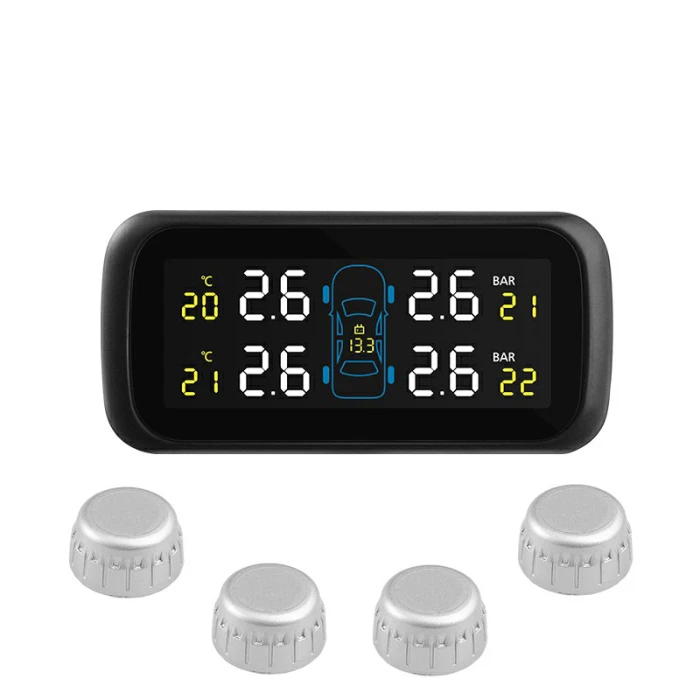 Автомобильная Беспроводная система контроля давления в шинах TPMS с 4 внутренними датчиками U903Z M8617