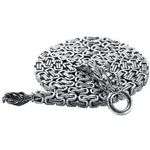 Нержавеющая сталь Наружная защита дракон ручной браслет Цепь Металлический хлыст КОРРОЗИОННЫЙ резистан 101 см