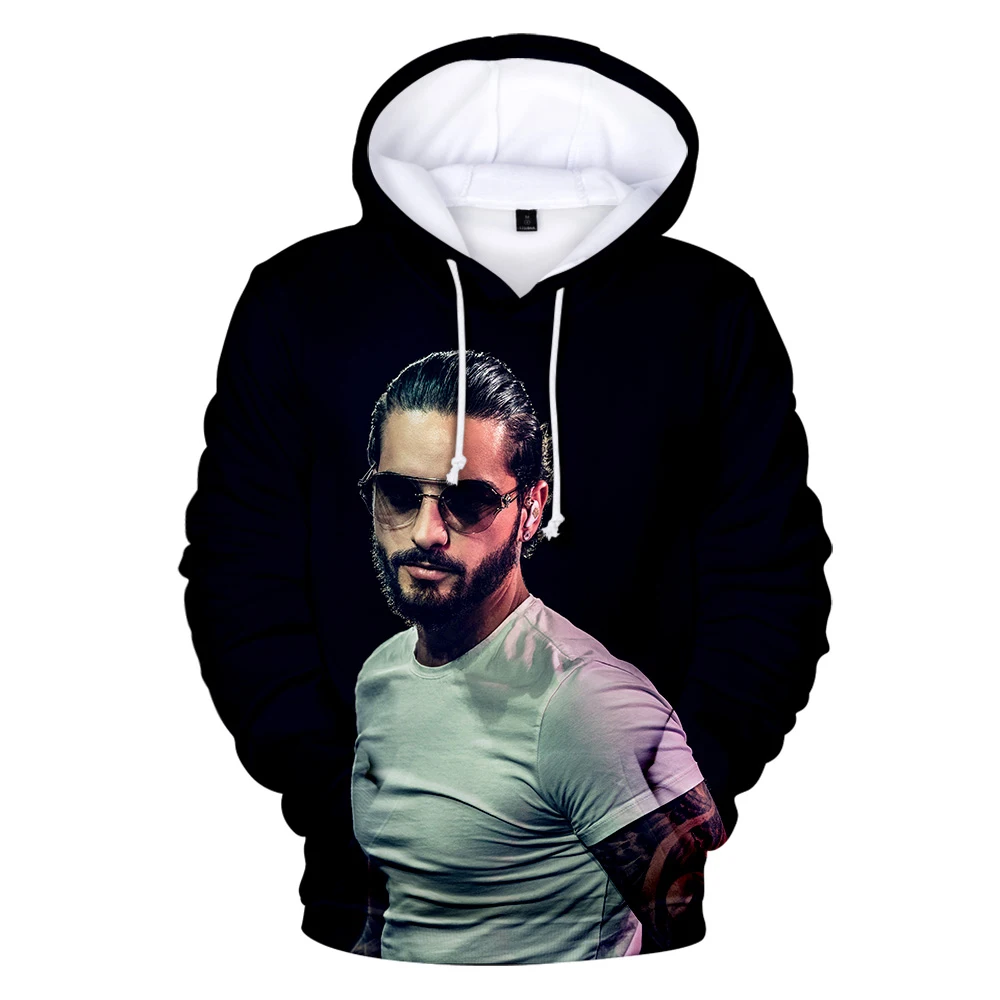 Костюм для отдыха Maluma 3D толстовки Mannen/Vrouwen уличная одежда Merk Ontwerp Colombiaanse zanger
