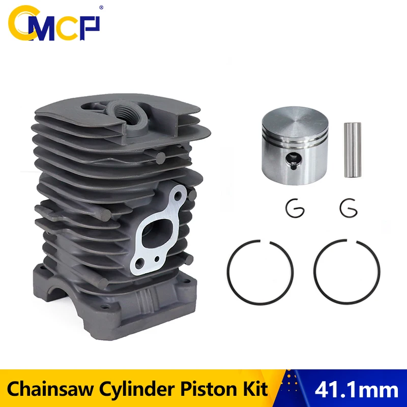 CMCP Diameter 41.1mm Chainsaw Cylinder And Piston Set Fit For Partner350 Partner351 Garden Gas Engine | Инструменты