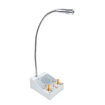 

Home Security Dual-way Intercom System For Bank Counter ticket office hospital Window Intercom Zero-touch Safe Communication