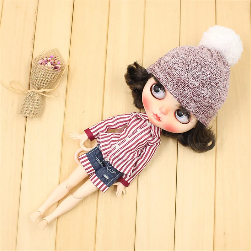 Ледяная фабрика Fortune Days костюм для 1/6 BJD кукла зимняя шапка рубашка и короткие штаны