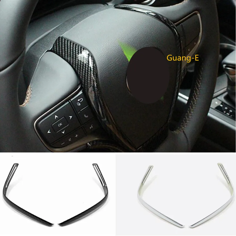 For Lexus UX 200H 250H 260H 2019 2020 2021 Car Body Cover Styling Steering Wheel Interior Kit Switch Trim Frame 2pcs