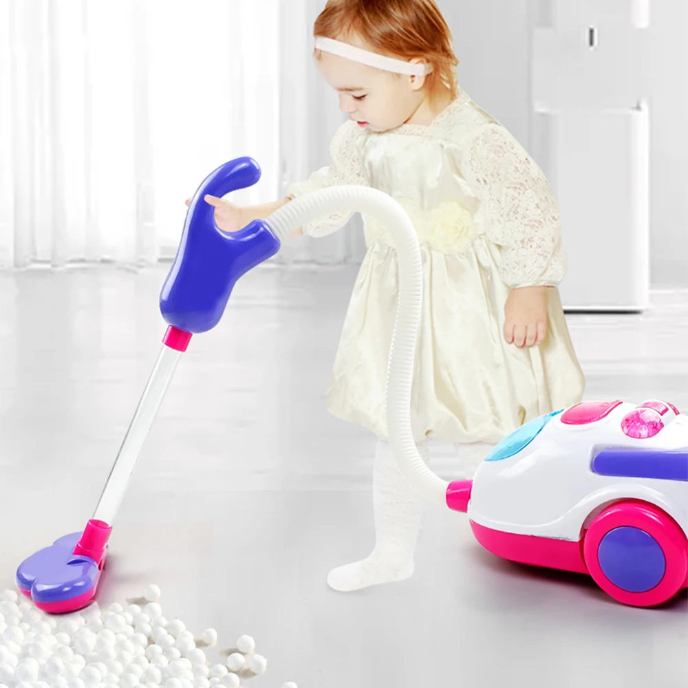 Игрушка «пылесос» для детей, ролевые игрушки, уборочная тележка для уборки, игровой набор, мини-Тележка для уборки девочек, Рождественский подарок