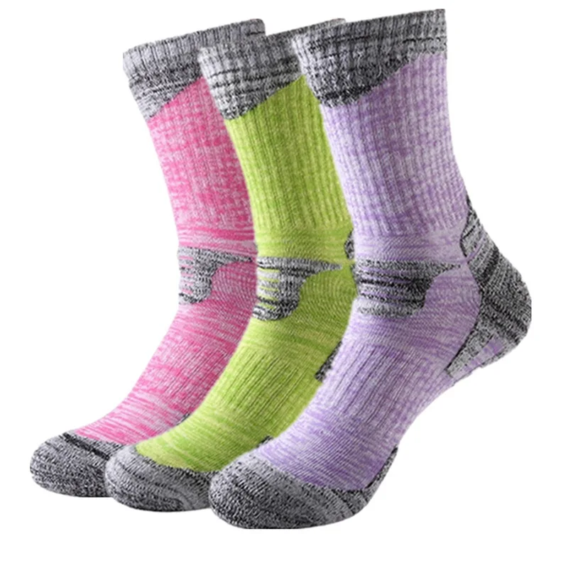 6 Colors Winter Warm Men Women Thermal Ski Socks Thick Cotton Sports Snowboard Skiing&Hiking Skating Socks Thermosocks Cycling