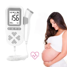 

3.0mhz Prenatal Fetal Doppler Heart Rate Monitor Portable Ultrasonic Pregnant Woman Fetal Heart Rate Monitor Without Radiation