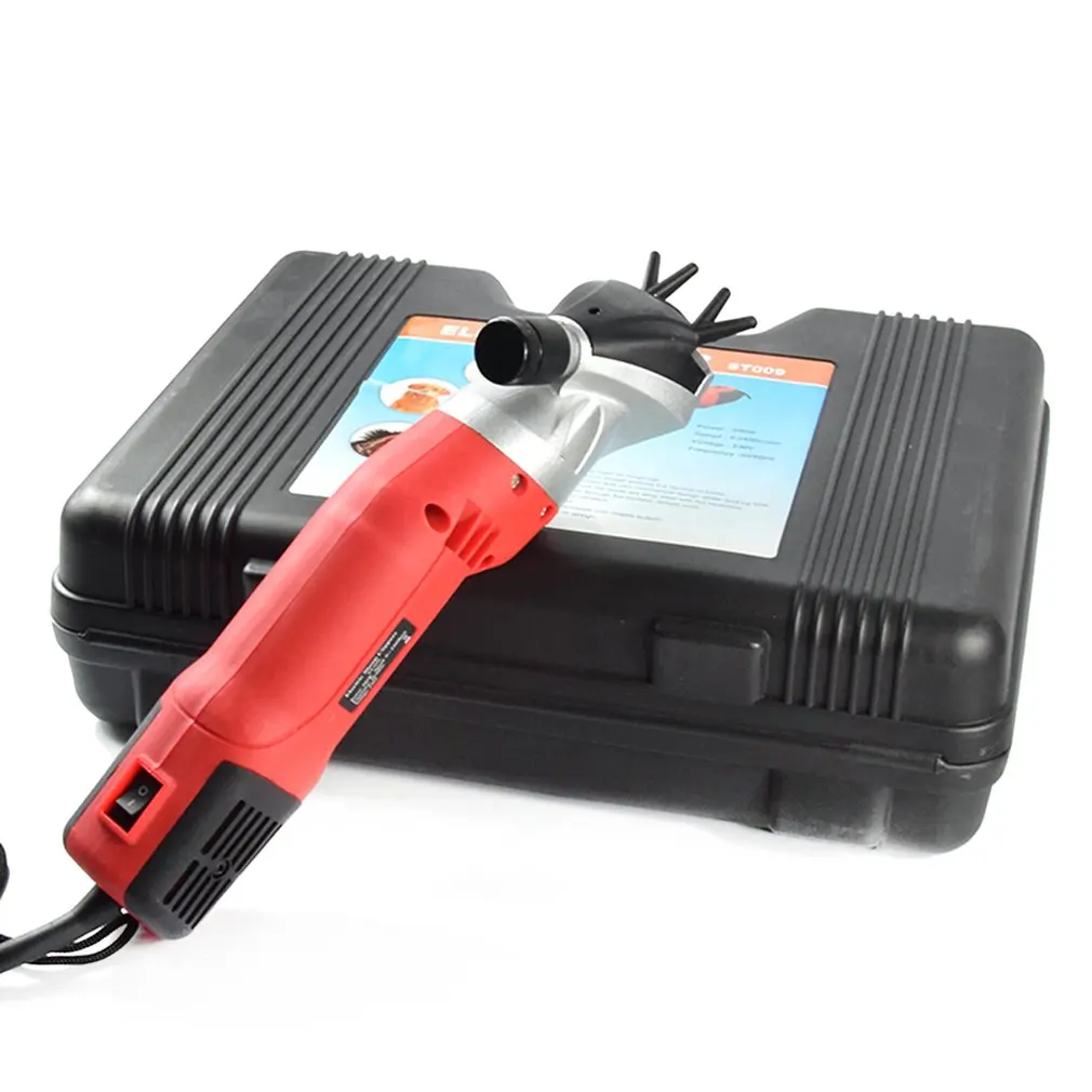 500W Electric Animal Clippers Shears Sheep Alpaca Llama Goat Shears Animal Hair Cutter Wool Scissor Shearing Grooming Tools