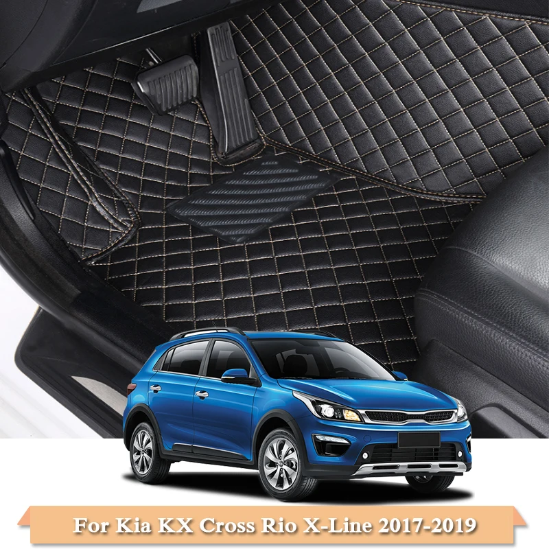 Автомобильный коврик для Kia Cerato Forte K3 Sedan YD 15-18 K5 Optima TF 11-15 JF 16-19 KX Cross Rio X-Line 17-19 Sorento 5 мест LHD