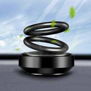 

Car Double Loop Rotary Suspension Dashboard Perfume Seat Air Freshener Auto Aromatherapy Diffuser Interior Decor Car Accessories