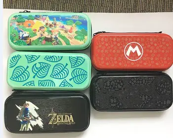 

For NS Switch Nintend Switch EVA Game Console Hard Box Bag For animal crossing Pattern Portable Storage Bag