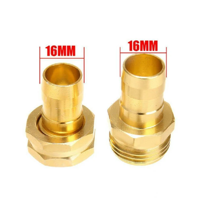 Garden 3/4 Copper Joint Hose Repairing Kit Hose Quick Connector Male Female Connector Set For Watering Pipe Irrigation Tools