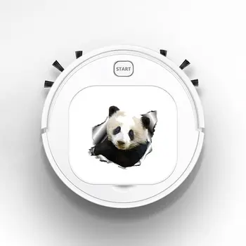 

1800Pa Multifunctional Smart Floor Cleaner,3-In-1 Auto Rechargeable Smart Sweeping Robot Dry Wet Sweeping Vacuum Clea 3D Panda