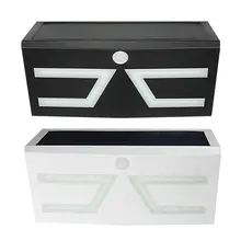 Настенный светильник на солнечной батарее, светильник с инфракрасным датчиком, уличный водонепроницаемый светильник для сада, двора, парка