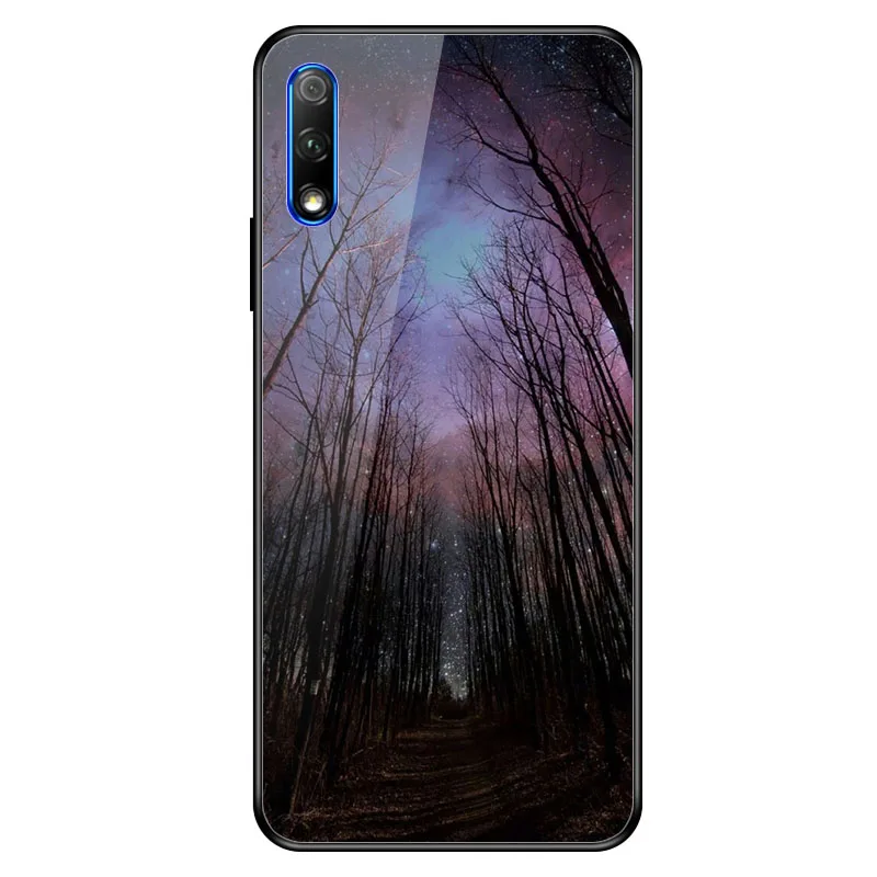 A018 Geruide для huawei honor 9 X Чехол, закаленное стекло honor 9x9 X Чехол cubierta para Для huawei honor 9 X Pro Чехол - Цвет: A018