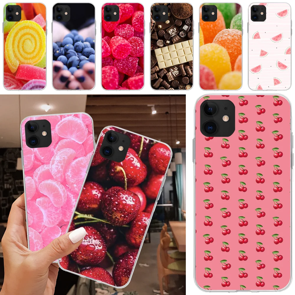 

Viviana Fruits and sweets Soft Phone Case For iPhone 5C 5 5S SE 7 8 plus X XS XR XS MAX 11 11 pro 11 Pro Max