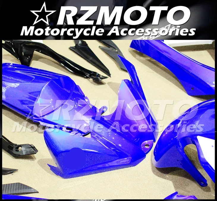 ABS мотоцикл обтекатель комплект для SUZUKI GSXR600 750 K8 2008-2010 год кузов литья под давлением Магазин № 1169