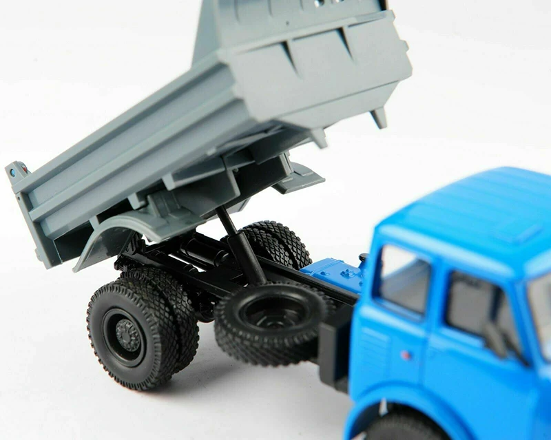 1/43 Russian HAW ABTONPOM MA3-5146 Blue Truck Transporter Vehicle Model Toy 