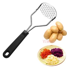 2020 pressionado purê de batata triturador de batatas triturador purê de suco fabricante batata purê liso ferramentas frutas cozinha gadget
