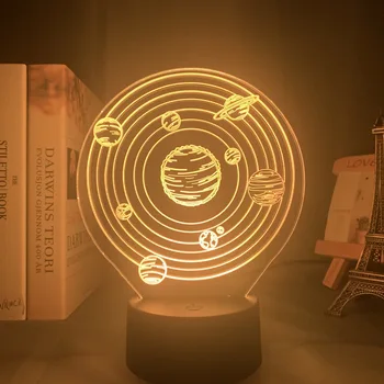 

Acrylic Led Night Light Milky Way Galaxy for Kids Child Bedroom Decorative Nightlight Touch Sensor Color Changing Desk 3d Lamp