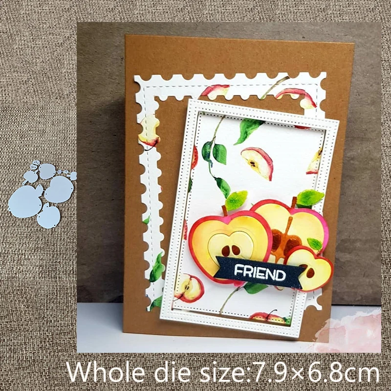 

New Design Craft Metal Cutting Die die cuts Fruit apple decoration scrapbook Album Paper Card Craft Embossing die cuts