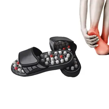 

Foot Massage Slippers Acupoint Magnetic Therapy Spring Massage Shoes Foot Acupoint Activating Reflexology Feet Care Massager