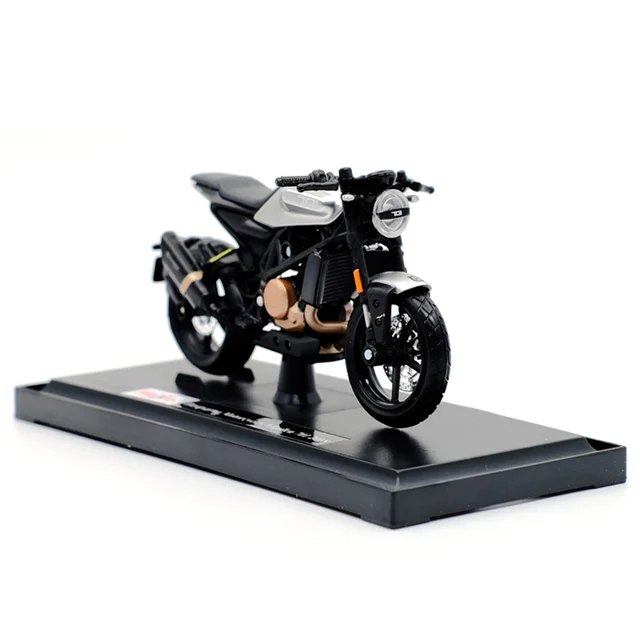 MAISTO 1:18 Husqvarna Motorcycles Vitpilen 701 Alloy Diecast Motorcycle Model Workable Shork-Absorber  Gifts Toy Collection 6