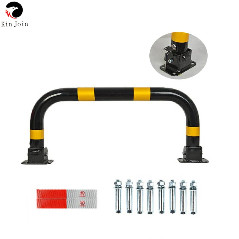 KINJOIN Semi-Annular Parking Baffle Lock Steel Material 30CM U Type Anti-Collision Guardrail Iron Pipe 5 KINJOIN Semi-Annular Parking Baffle Lock Steel Material 30CM U Type Anti-Collision Guardrail Iron Pipe 5