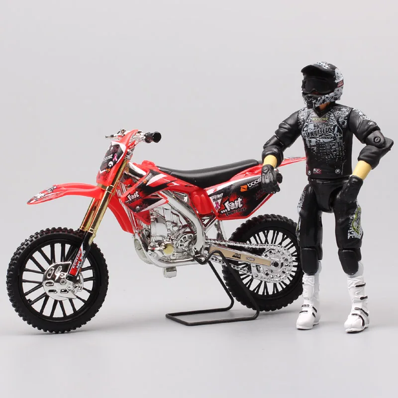 1/18 весы мини металлическая mulisha Jeff OX Kaegola FMX Dirt bike фигурка honda kawasaki мотокросса литая игрушка модель