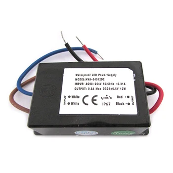 

LEDLUX CV2410 CV power supply transformer waterproof IP67 24V 12W 0,5A for Led Strip 24V