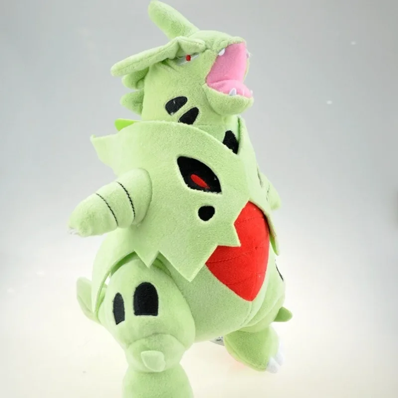 Takara Tomy Pokemon Soft Animal Monster Tyranitar Plush Doll Toy for Children Birthday Christmas Gifts