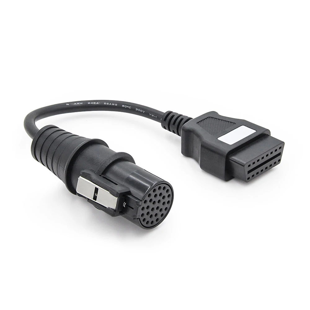 For IVECO 30 Pin ODB OBD2 Diagnostic Cable Adapter to 16Pin OBDII Connector Car Diagnostic Tool for Iveco 30PIN ODB2 Cable 2
