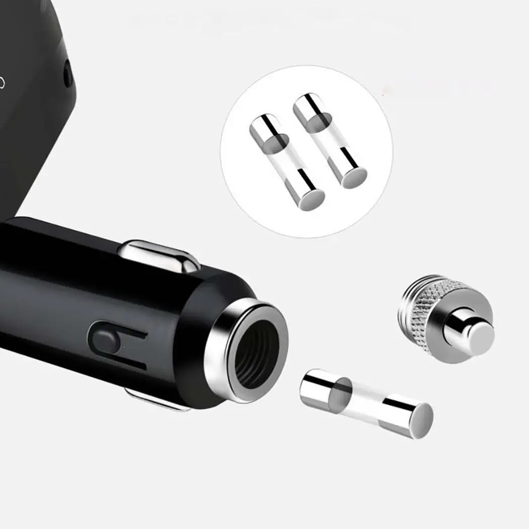 Двойной USB зарядное устройство 12-24 В Автомобильная сигарета 3.1mA Зажигалка 0-40 5957 120 Вт DC12V-24V разветвитель
