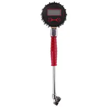 Автомобильный Автомобиль RV с двойной головкой, прямой шиномонтажный насос с манометром, быстрая инфляционная штанга для грузовика, RV, велосипеда, мотоцикла, автомобиля