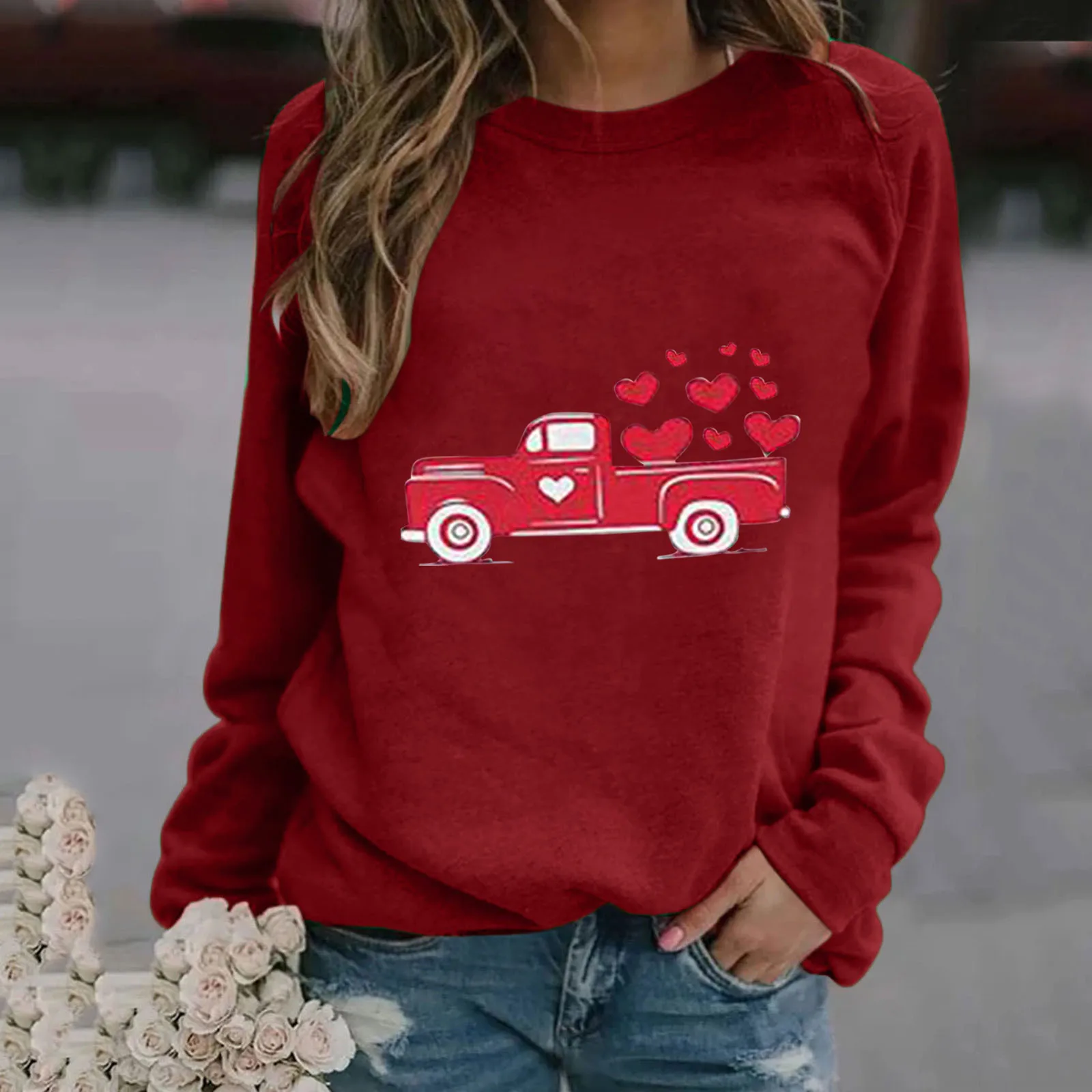 Fashion Blouse 2021 Autumn winter ladies leisurely printed long-sleeved O-neck tops blouses blusas mujer рубашка женская 2