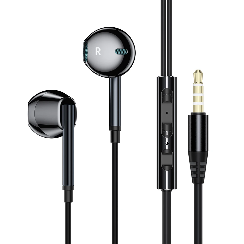 Essager3.5mmWiredEarphoneForXiaomiSamsungPhoneComputerStereoEarphoneWithMicSportEarbudsEarpieceInEarHeadset-AliExpress