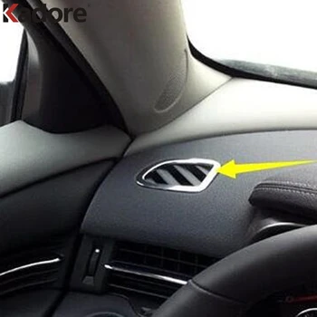 

For Chevrolet Malibu 2016 2017 2018 Stainless Steel Interior Air Conditioner Vent AC Outlet Cover Trim Decoration Accessories