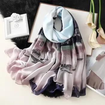 

180x90 Scarves printing scarf Summer seaside travel sunscreen shawl beach scarf