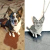 Custom carved stainless steel pet photo necklace custom necklace men and women gift necklace ► Photo 2/6