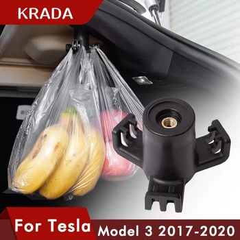 

Car Trunk Hook For Tesla Model 3 Car Cargo Rear Trunk Bag Hook Holder Hanger For Car Holder Load-bearing Over 20kg Accessories